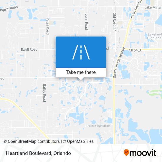 Mapa de Heartland Boulevard