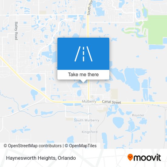 Haynesworth Heights map