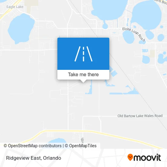 Ridgeview East map