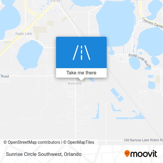 Mapa de Sunrise Circle Southwest