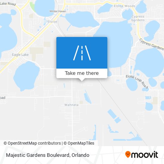Mapa de Majestic Gardens Boulevard