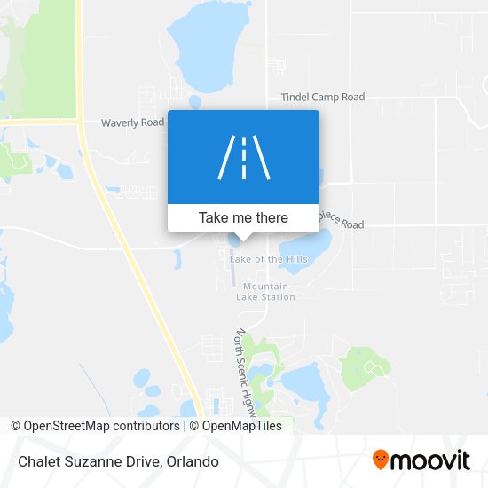 Chalet Suzanne Drive map