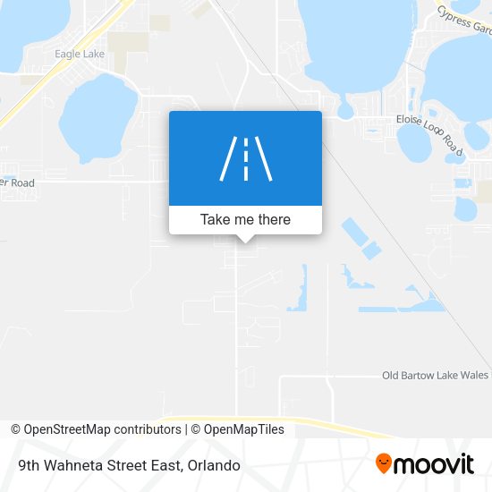 9th Wahneta Street East map