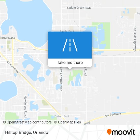 Mapa de Hilltop Bridge