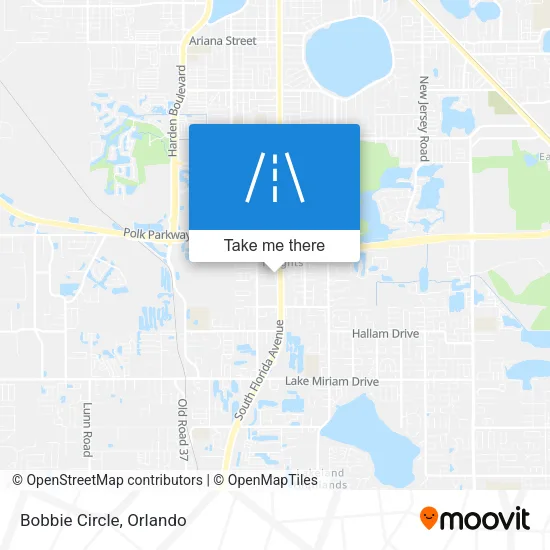 Bobbie Circle map