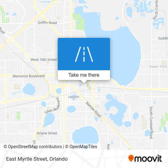 East Myrtle Street map