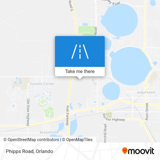 Mapa de Phipps Road