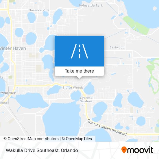 Wakulla Drive Southeast map