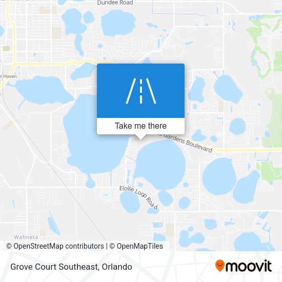 Grove Court Southeast map