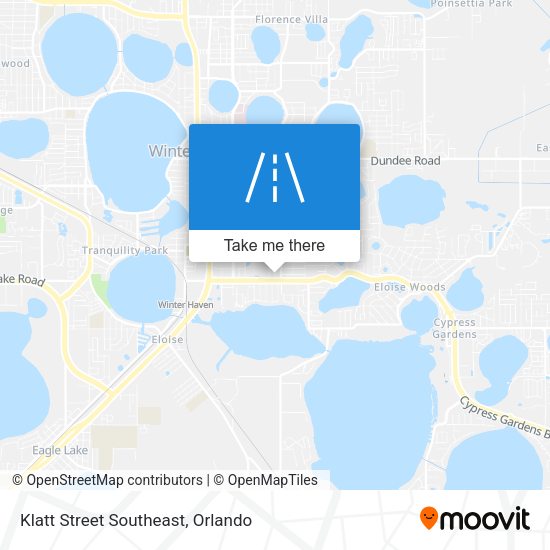 Klatt Street Southeast map