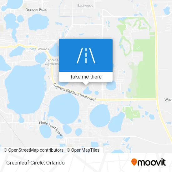 Mapa de Greenleaf Circle
