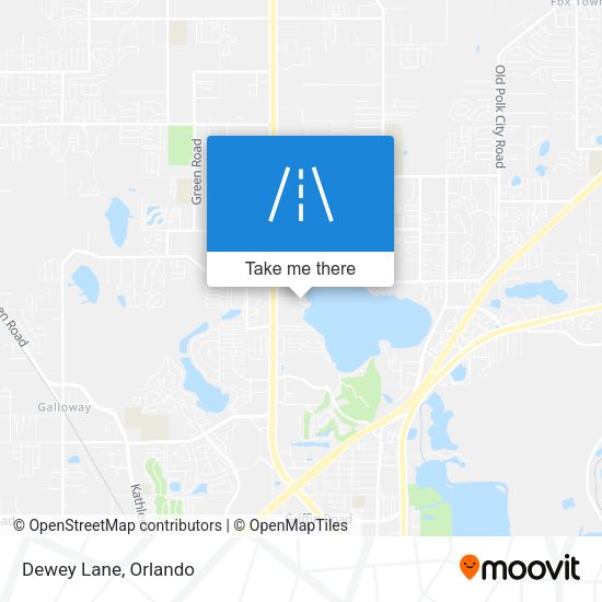 Mapa de Dewey Lane
