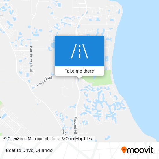 Mapa de Beaute Drive