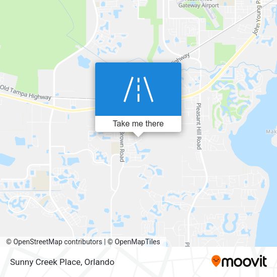 Mapa de Sunny Creek Place