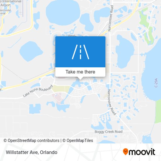 Mapa de Willstatter Ave