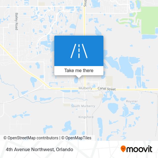 Mapa de 4th Avenue Northwest