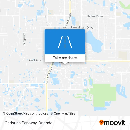 Christina Parkway map
