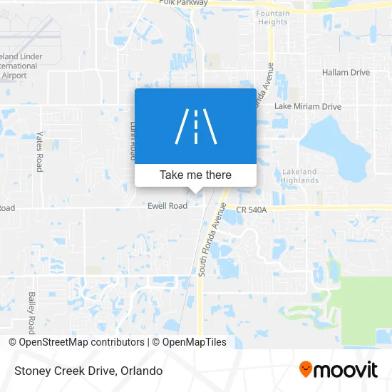 Stoney Creek Drive map