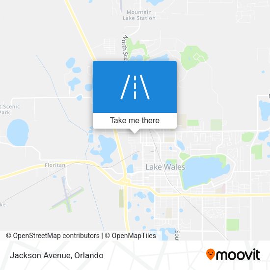 Mapa de Jackson Avenue