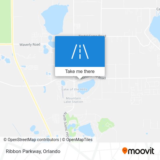 Mapa de Ribbon Parkway