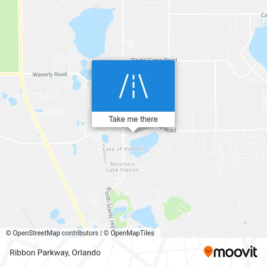 Ribbon Parkway map