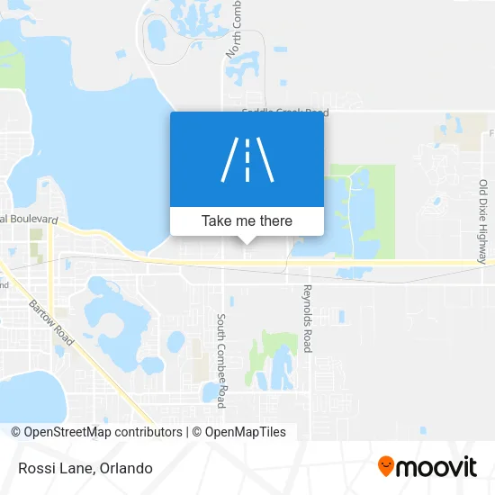 Rossi Lane map