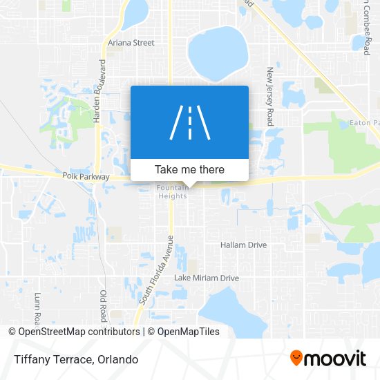 Mapa de Tiffany Terrace