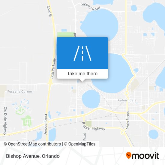 Mapa de Bishop Avenue