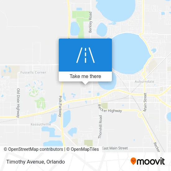 Timothy Avenue map