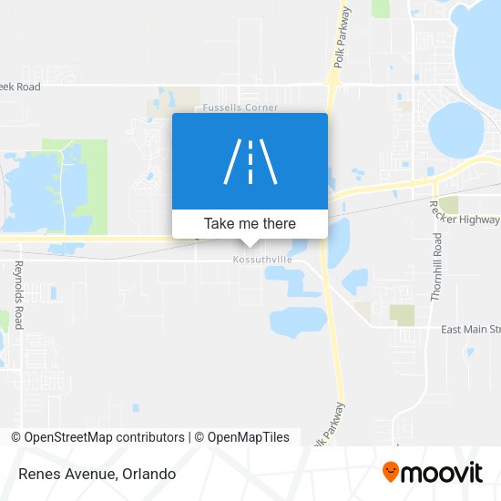 Mapa de Renes Avenue