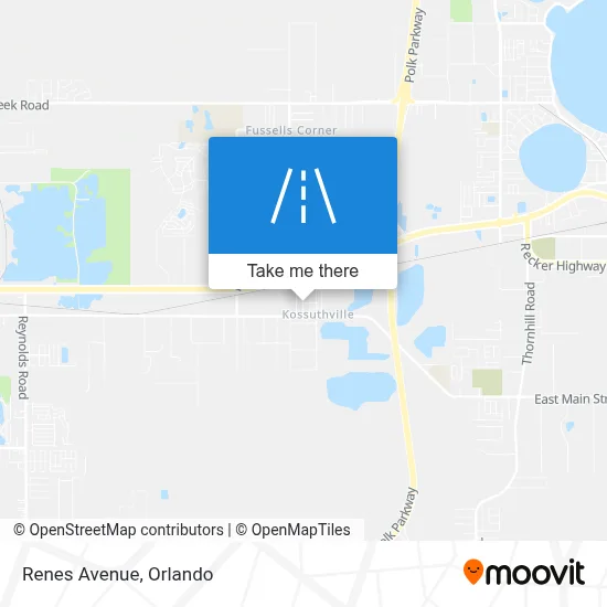 Renes Avenue map