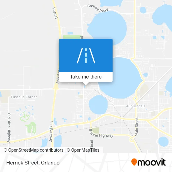 Herrick Street map