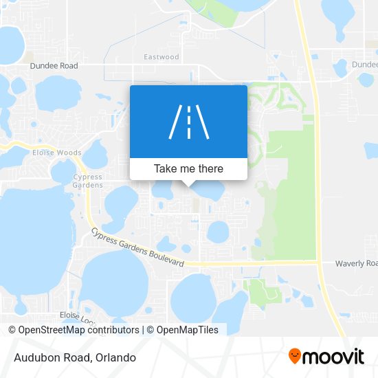 Mapa de Audubon Road