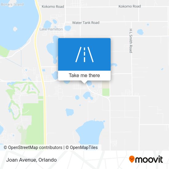 Mapa de Joan Avenue