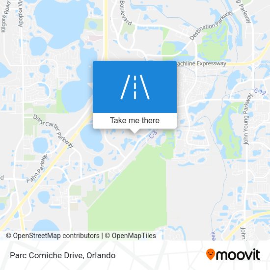 Mapa de Parc Corniche Drive