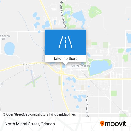 Mapa de North Miami Street