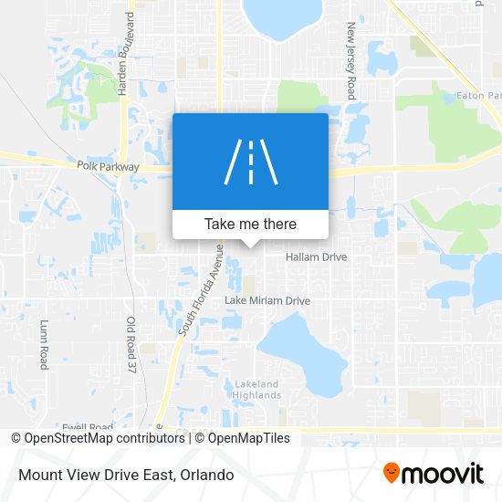 Mapa de Mount View Drive East