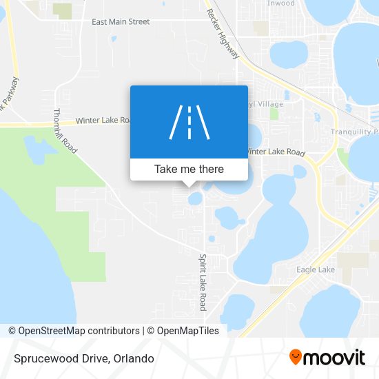 Mapa de Sprucewood Drive