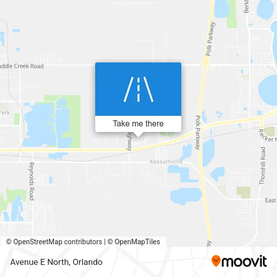 Avenue E North map