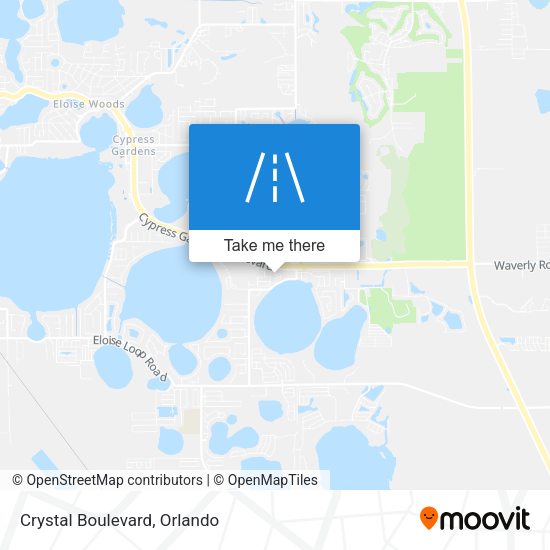 Crystal Boulevard map
