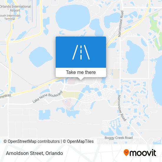 Mapa de Arnoldson Street