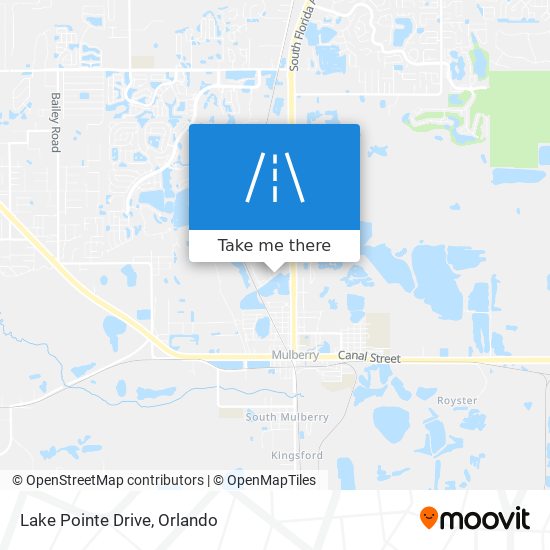 Mapa de Lake Pointe Drive