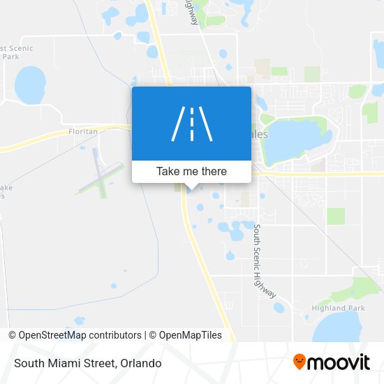 South Miami Street map
