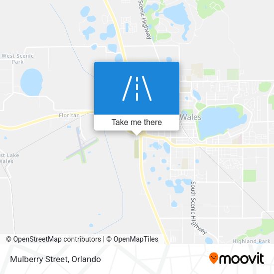 Mapa de Mulberry Street