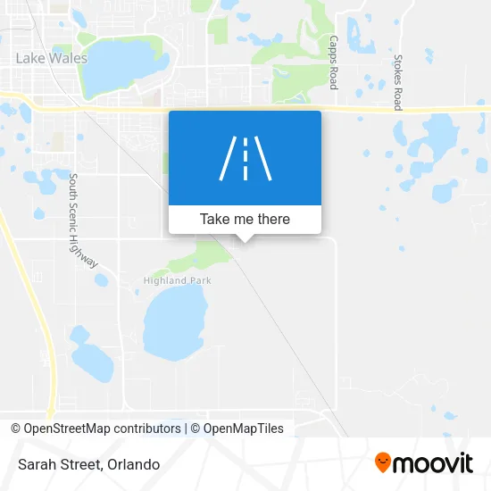 Sarah Street map