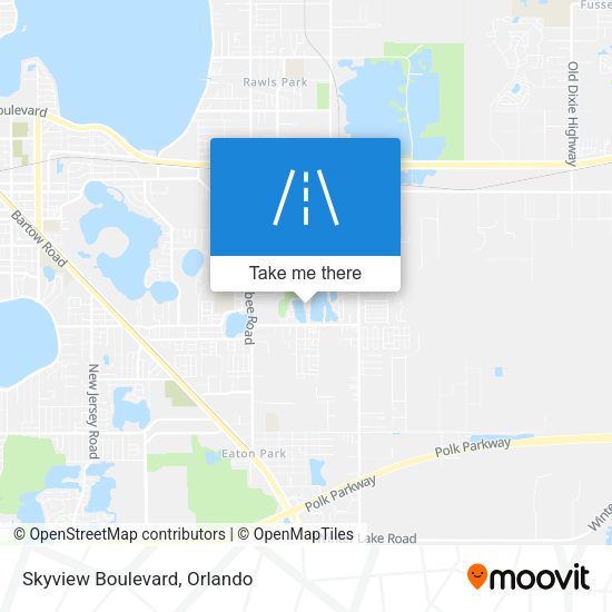 Mapa de Skyview Boulevard