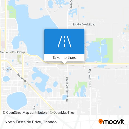 Mapa de North Eastside Drive