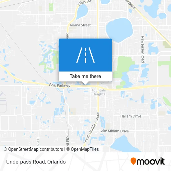 Underpass Road map