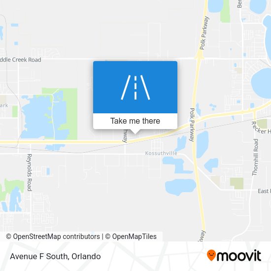 Mapa de Avenue F South