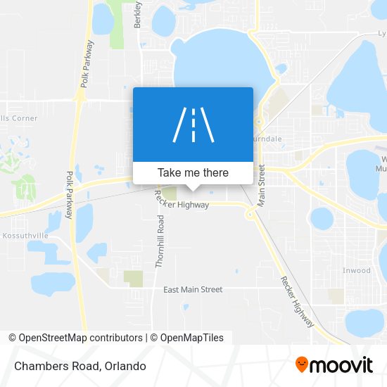 Mapa de Chambers Road